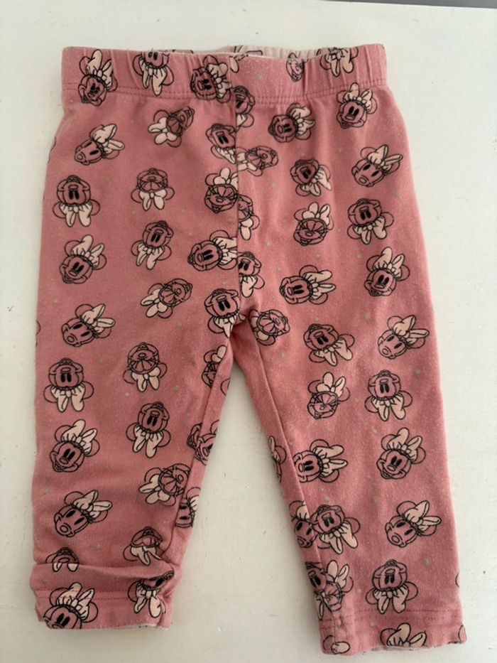 Leggings Disney Baby Minnie – Taille 9 mois – Très bon état