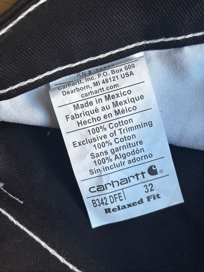 Short Carhartt Single Knee Rework Noir M / 32 - photo numéro 6