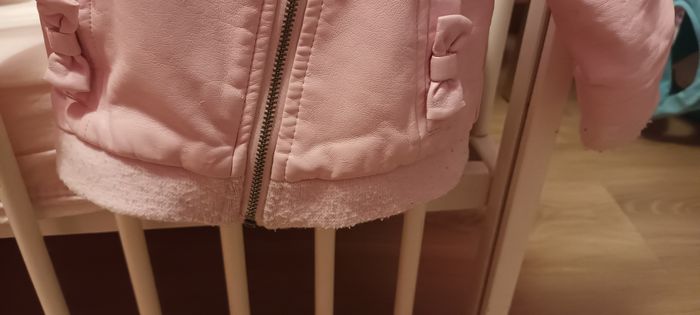 Veste style cuir rose - photo numéro 5