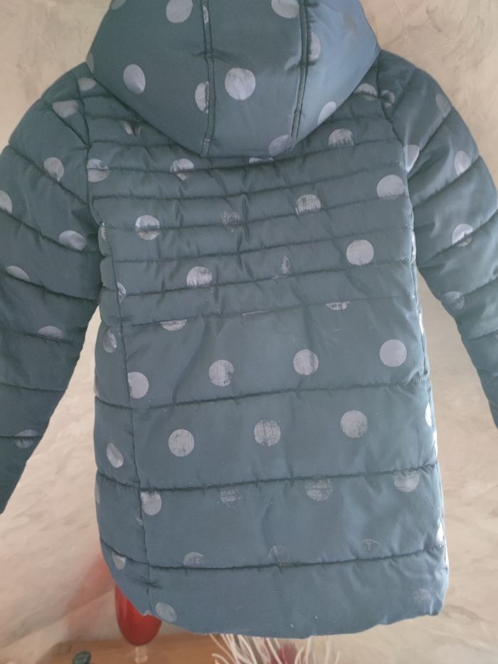 Manteau hiver bleu marine. Dpam 8 ans - photo numéro 2
