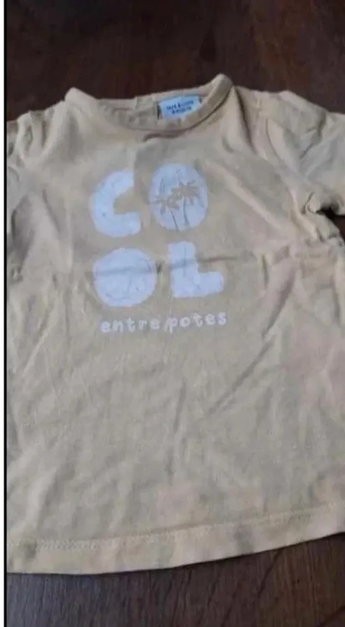 tee-shirt 18 mois