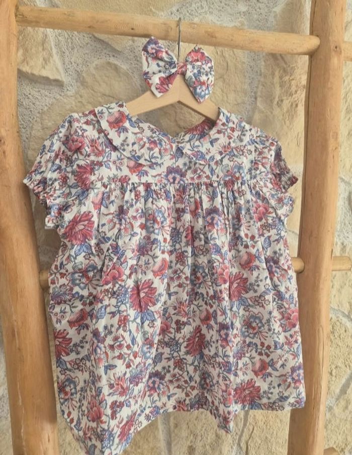Blouse + barrette