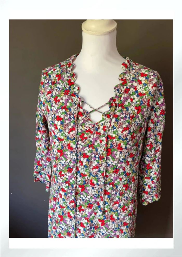 Robe fleurie Claudie Pierlot - photo numéro 6