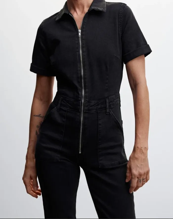 Combinaison en jean Mango
