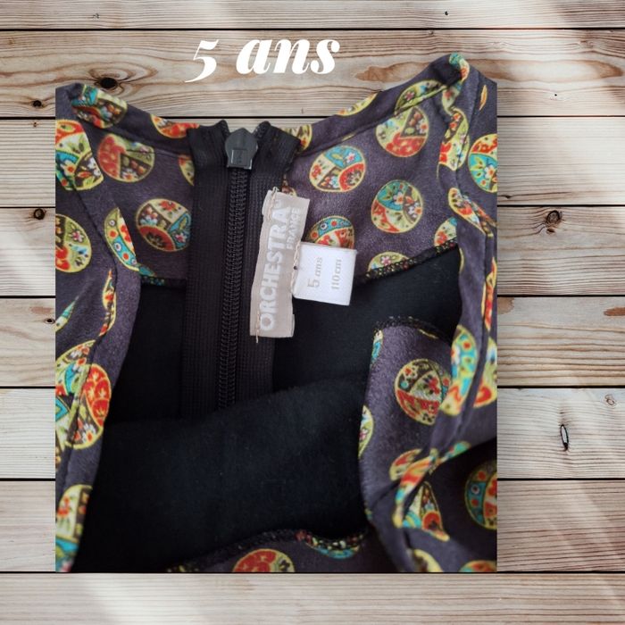 🌈👚 Haut à volants coloré – Taille 5 ans 🌸 - photo numéro 3