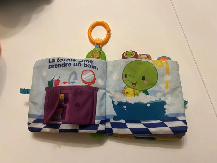 Livre tissus musical bébé vtech - photo numéro 2