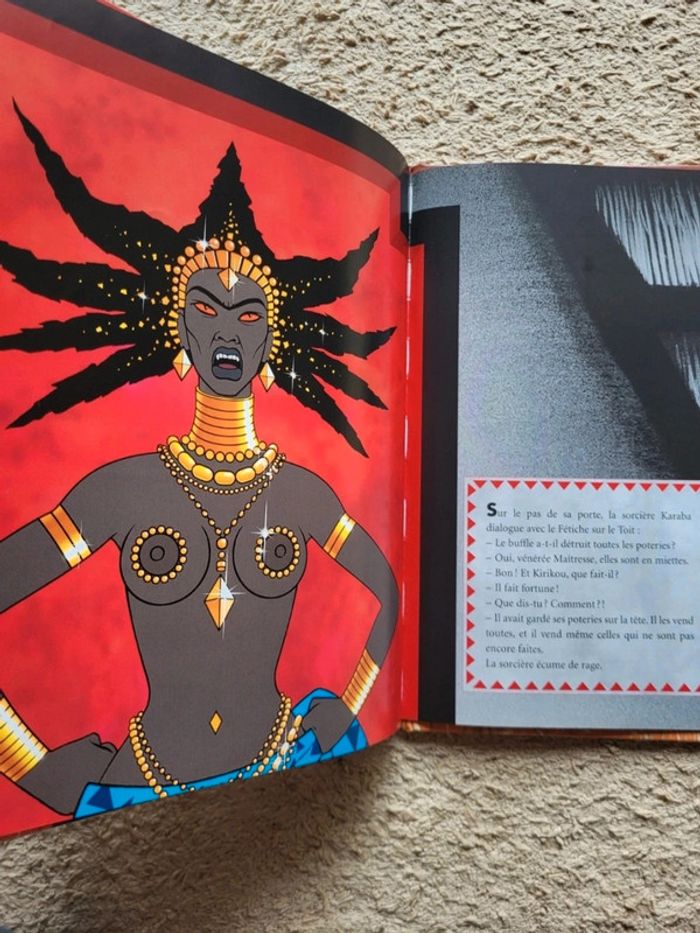 Livre enfant Kirikou et le buffle aux cornes d'or de Michel Ocelot - photo numéro 8