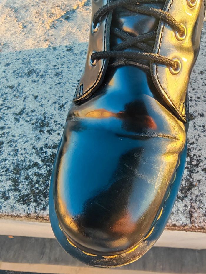 Bottes Dr. Martens Jadon en cuir noir, taille 42. - photo numéro 7