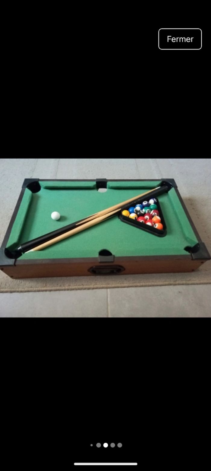 Mini billard - photo numéro 8