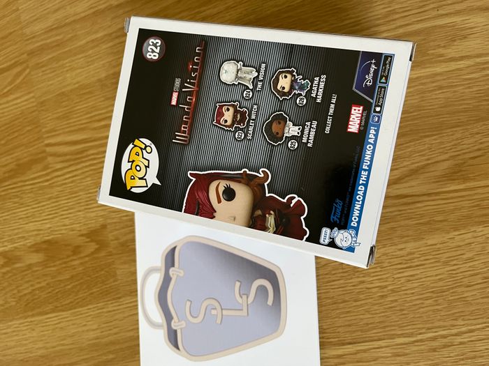 Funko Pop Marvel WandaVision Scarlet Witch Edition Spéciale - photo numéro 3