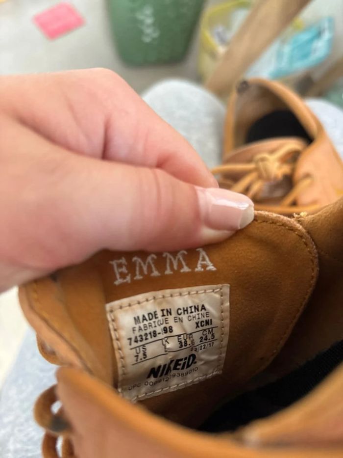 Chaussures nike SB camel taille 38,5 - photo numéro 7
