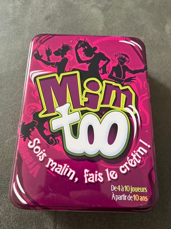 Jeu mim too cocktail games 