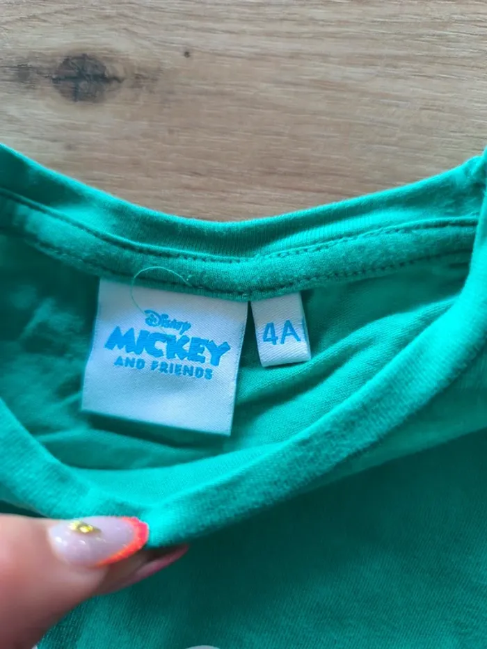 Tee shirt manches longues , minnie , fille , 4 ans , neuf - photo numéro 2