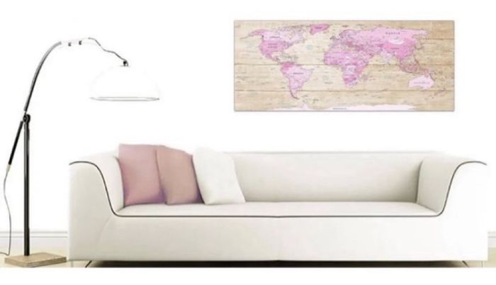Grand Atlas World Crème 🌎120x50 Emballé dans du plastique - photo numéro 3