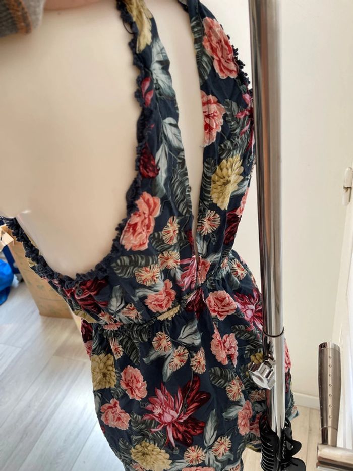 Combinaison short à fleurs - photo numéro 9
