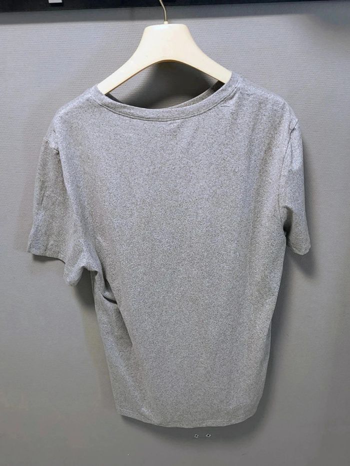 🔥 T-shirt gris chiné style minimaliste – Taille L - photo numéro 7