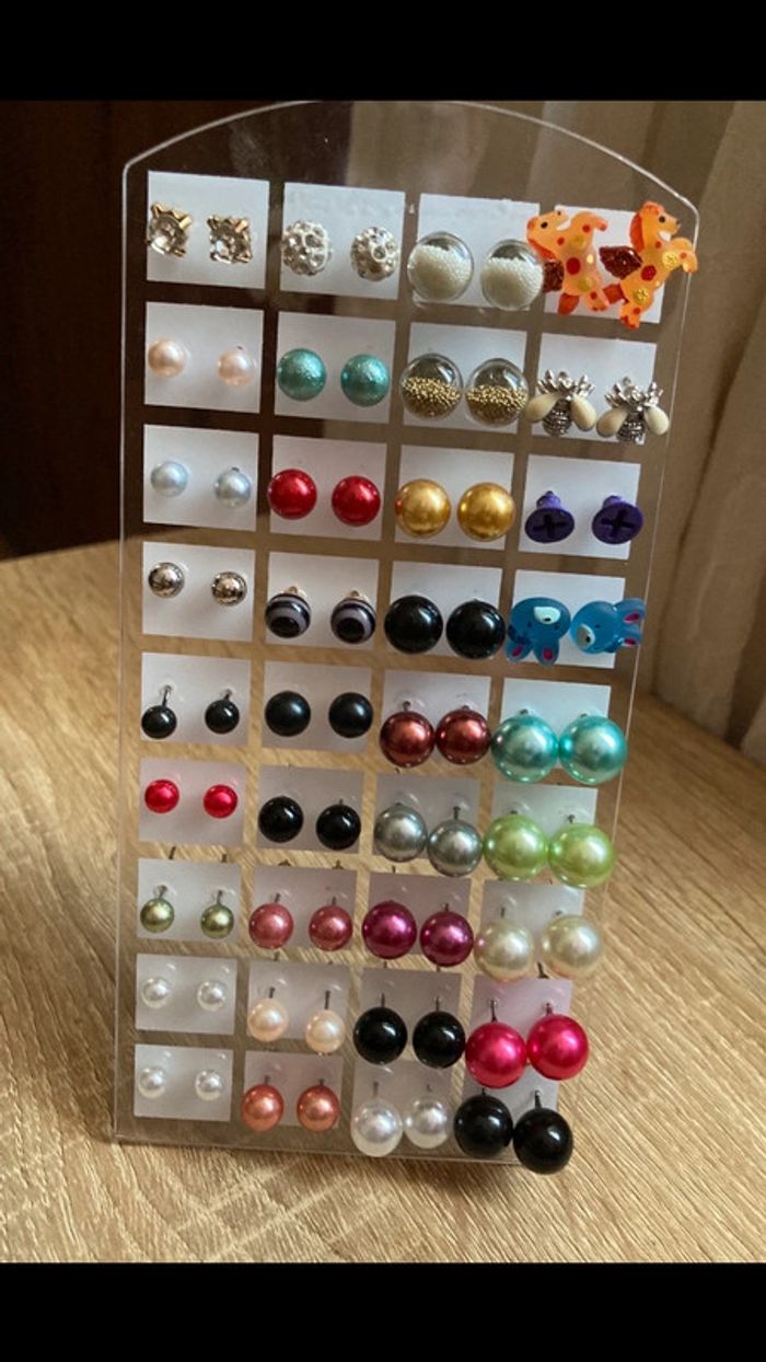 Ensemble boucles oreilles