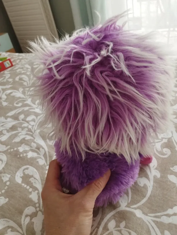 Peluche violette ty - photo numéro 2