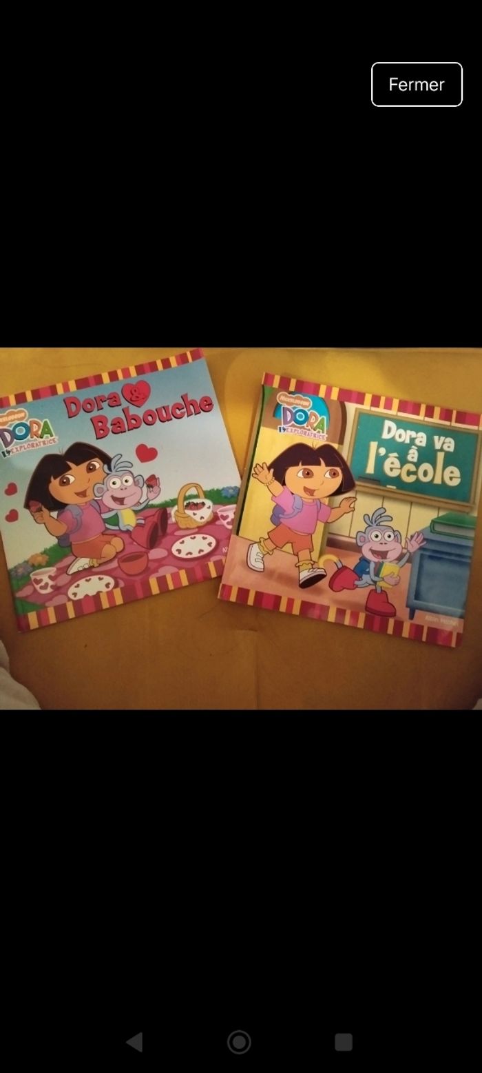 Lot de livres Dora