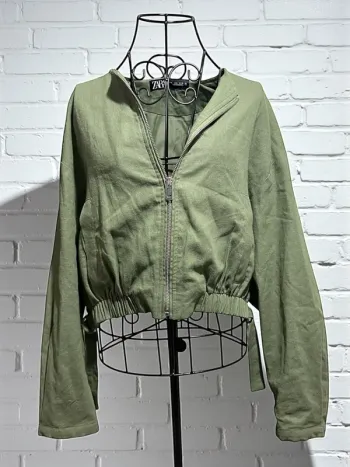 🟩 Magnifique blouson court style aviateur 🟩 P