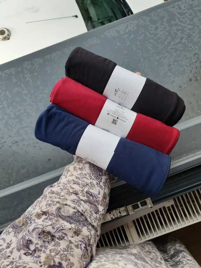 Foulard hijab jersey premium luxe - photo numéro 8