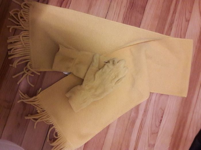 Ensemble écharpe et gants