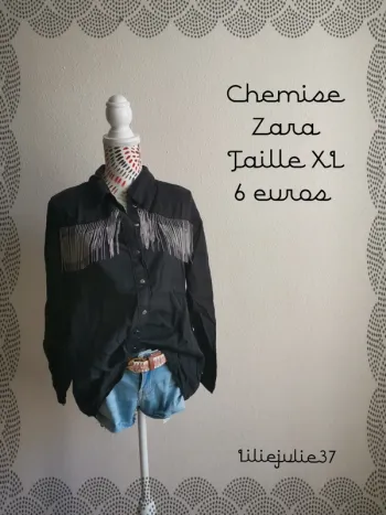 Chemise Zara taille XL
