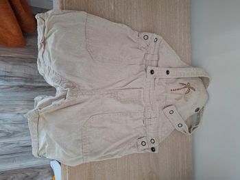 Salopette short