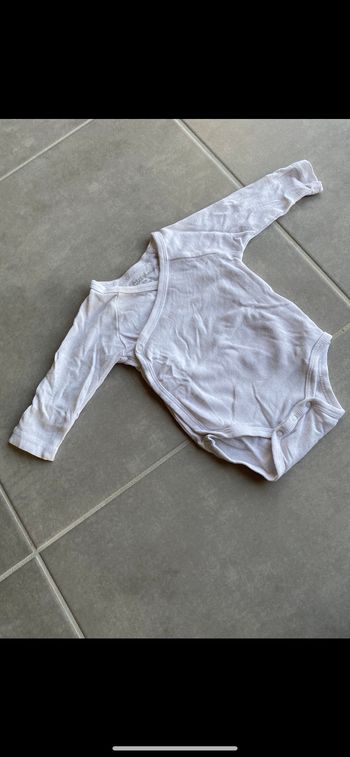 Body ventral manches longues Kitchoun mixte 3 mois