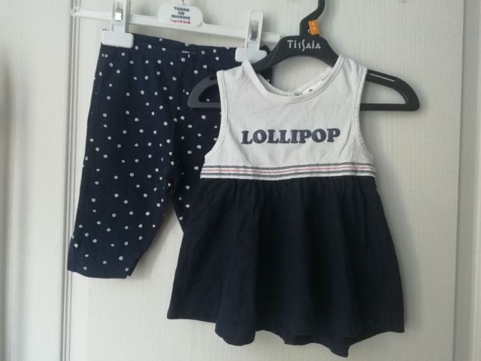 ensemble tunique legging Z 24 mois