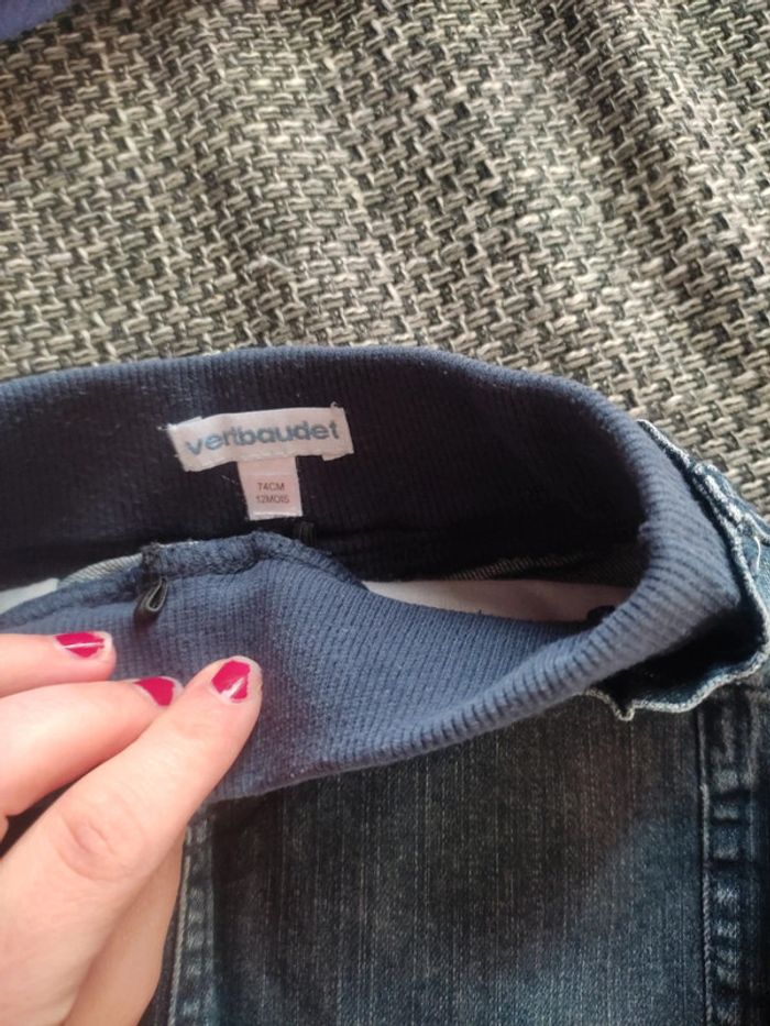 Jupe et short en jeans 12 mois - photo numéro 3