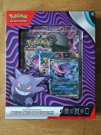 Coffret Pokémon Collection spéciale Puissance Obscure ex Ectoplasma/Absol