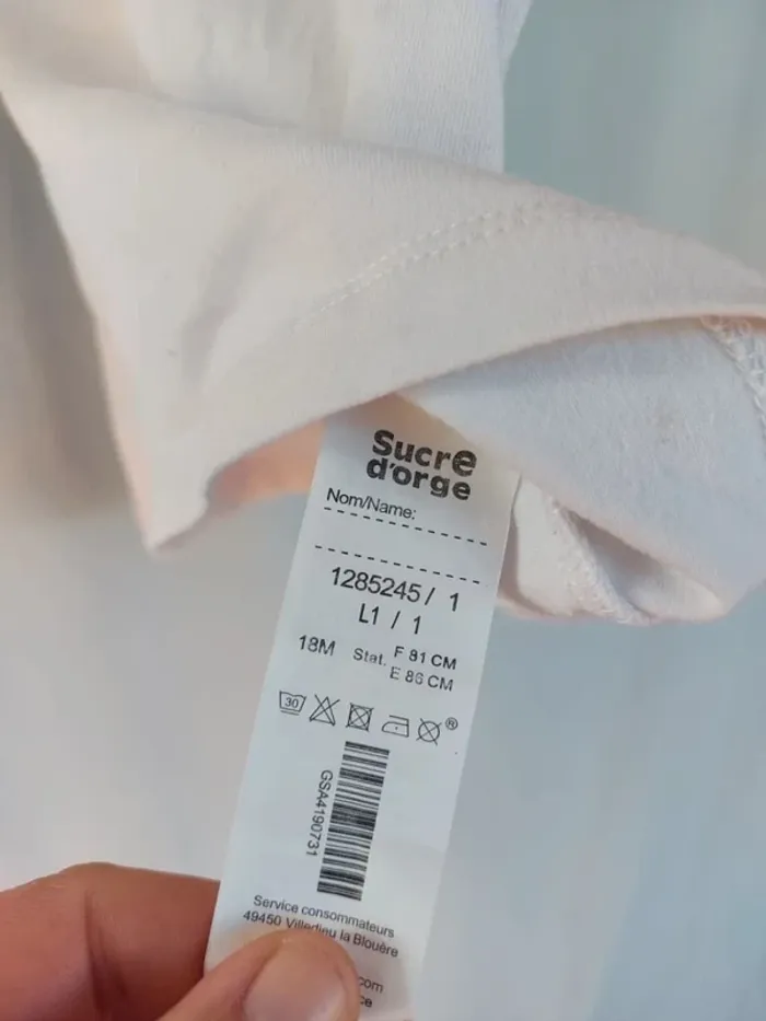 Tee shirt Sucre d orge 18 mois - photo numéro 3