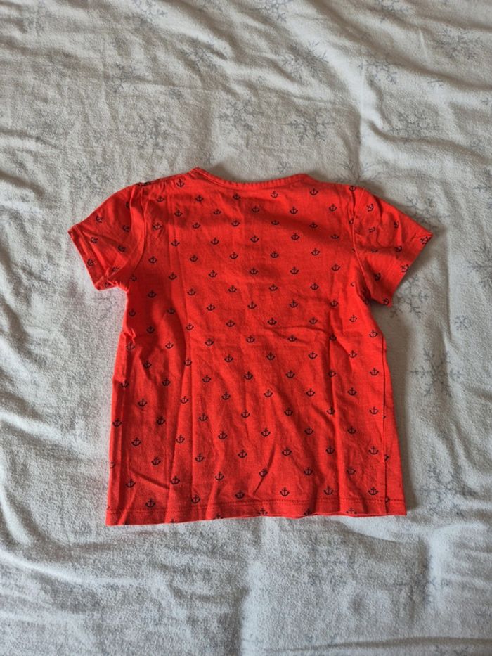 T shirt 36 mois rouge kiabi - photo numéro 4