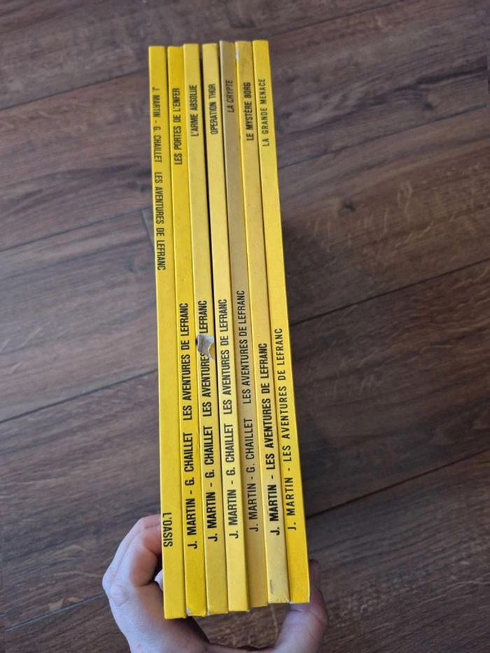 Lot de 7 bandes dessinées Lefranc - photo numéro 6