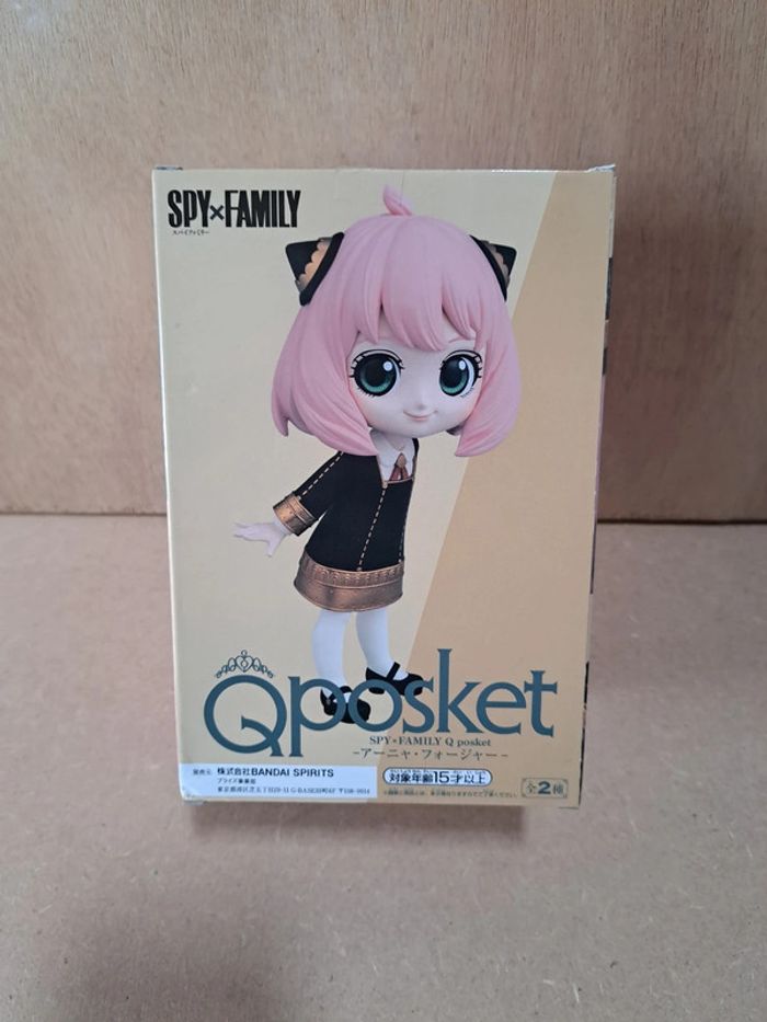 Anya Forger figurine manga spy x family Banpresto qposket - photo numéro 2