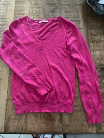 Pull Camaïeu fuchsia