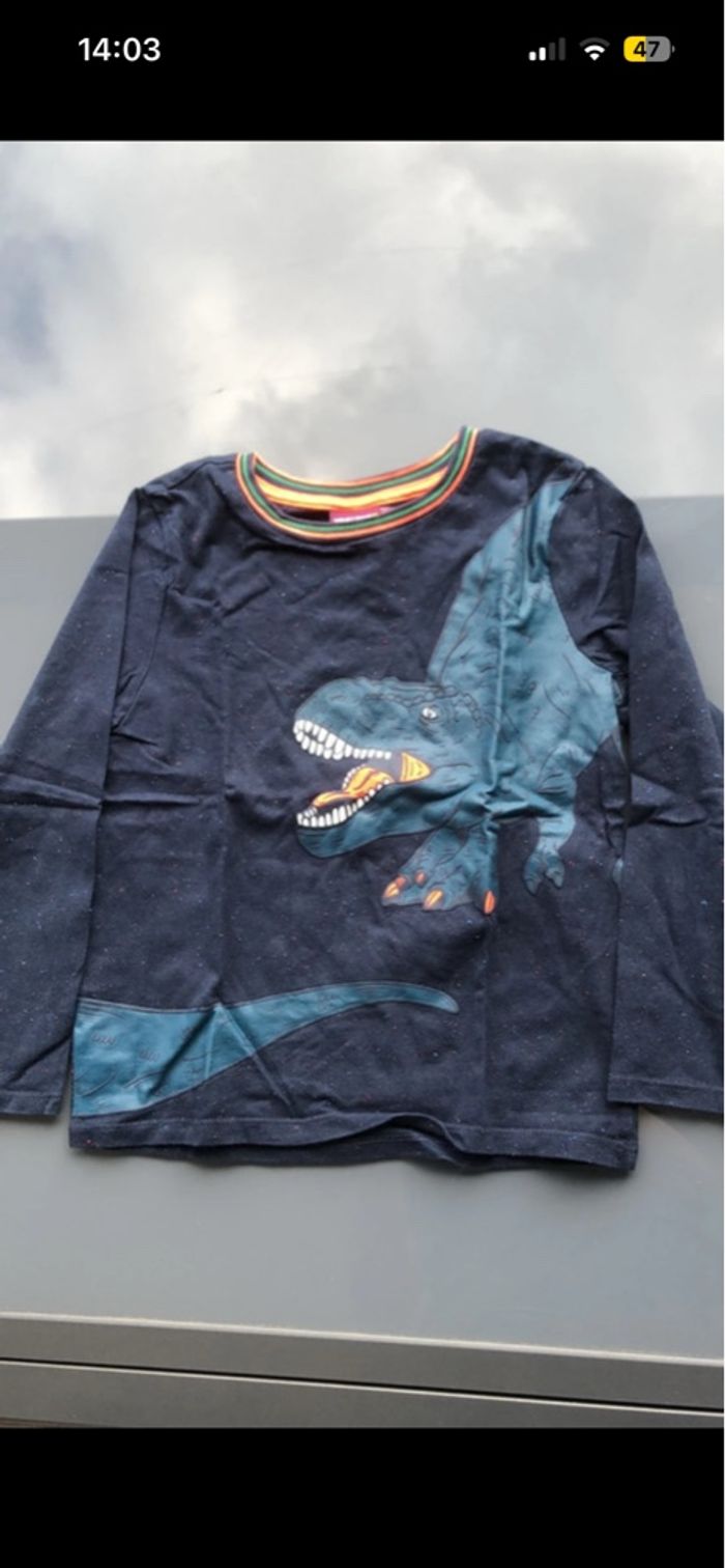 T-shirt manches longues sweat pull garçon Sergent-major 7ans 122cm