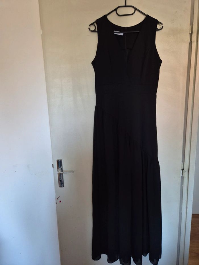 Robe longue noire L
