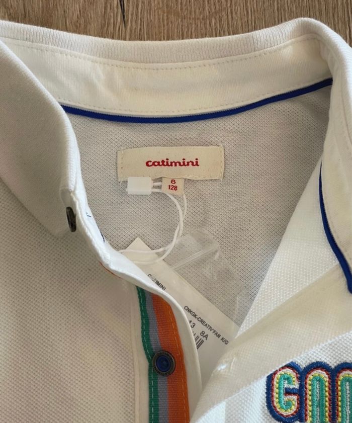 Polo catimini taille 8 ans neuf avec étiquettes - photo numéro 3
