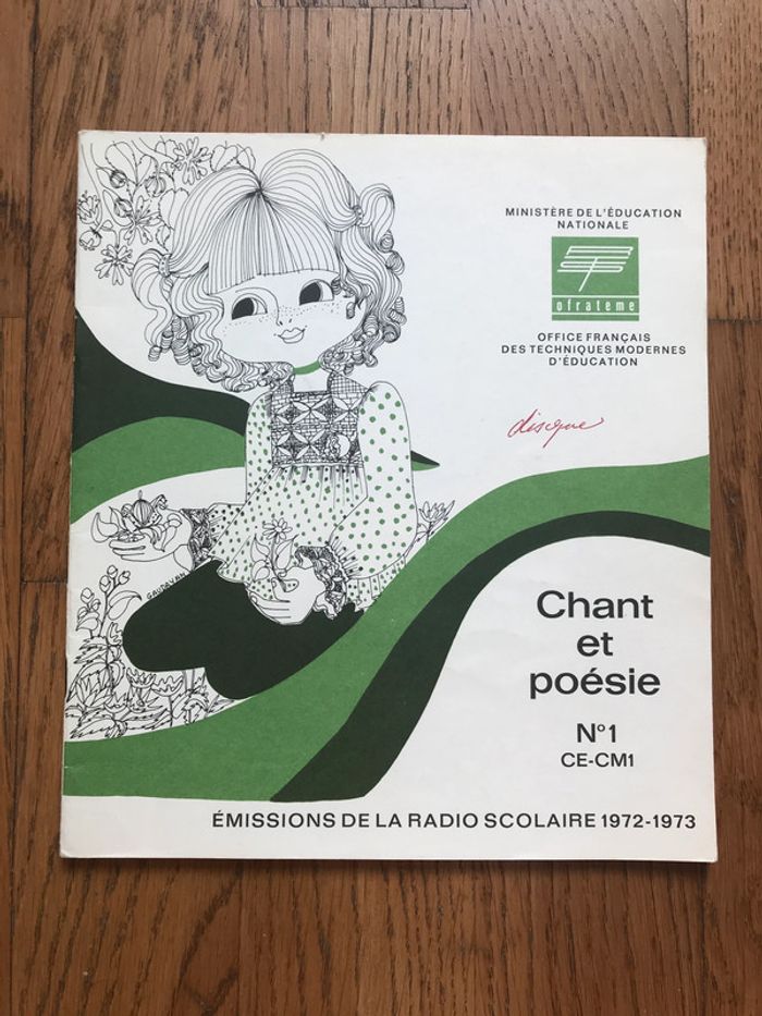 Chant et poésie - 1972 - 1973