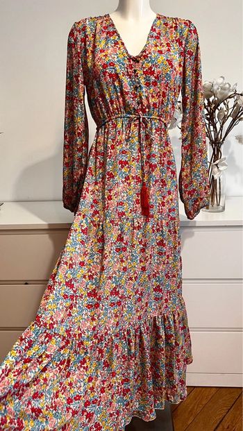 Robe longue bohème chic 🤍🤍