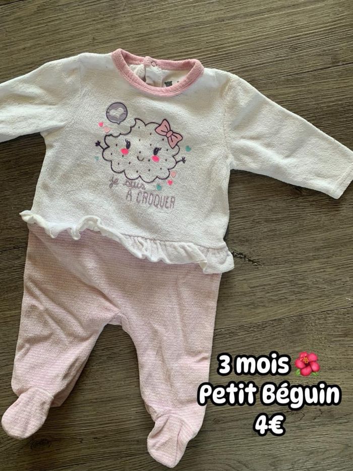 Pyjama 🌺 3 mois 🌺 Petit Beguin