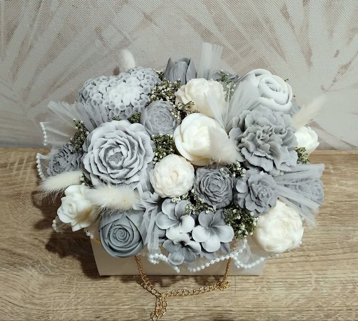 Bouquet en cire parfumée - photo numéro 4