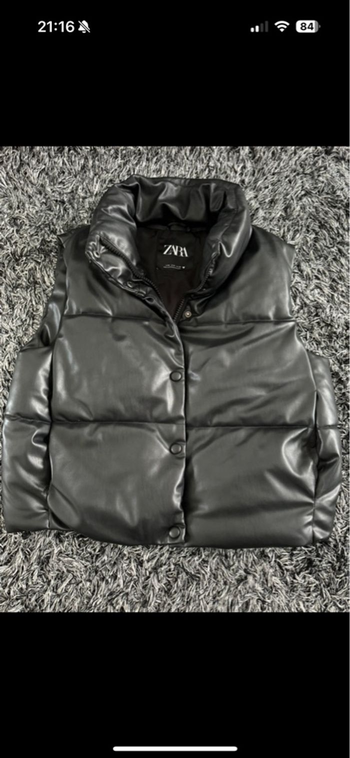 Veste sans manches Zara taille M - photo numéro 2
