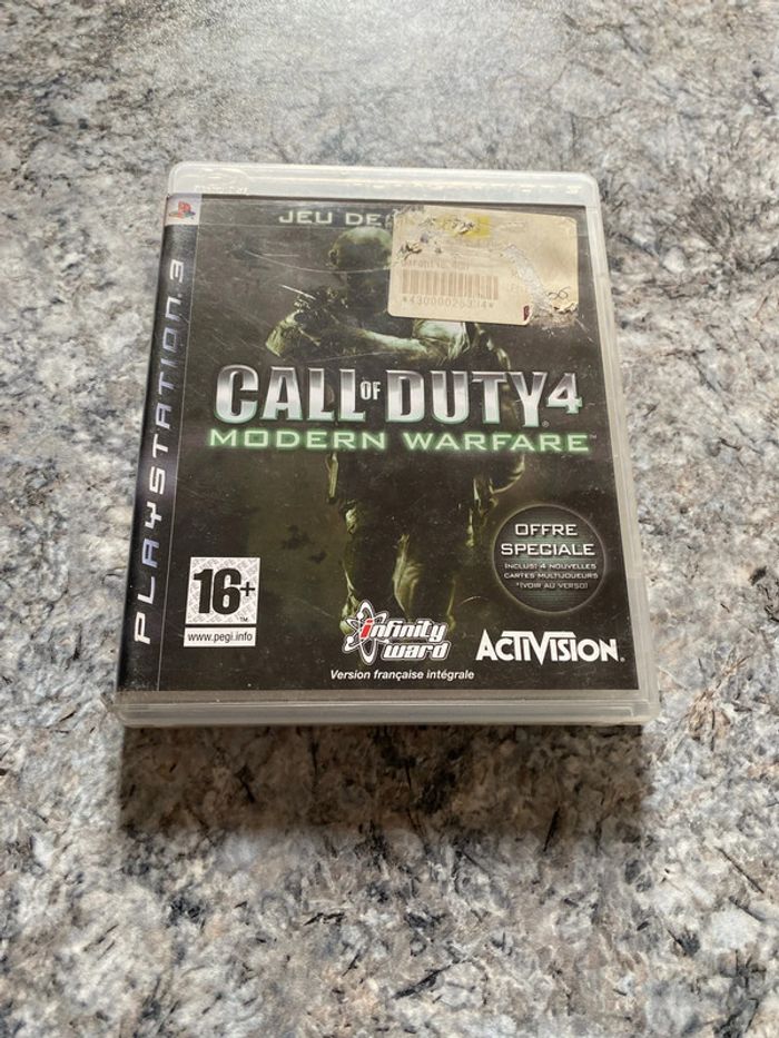 call of duty modern warfare 4 ps3