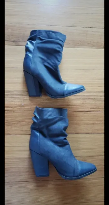 Botiines femmes bleu marine neuves mi saison automne tendance