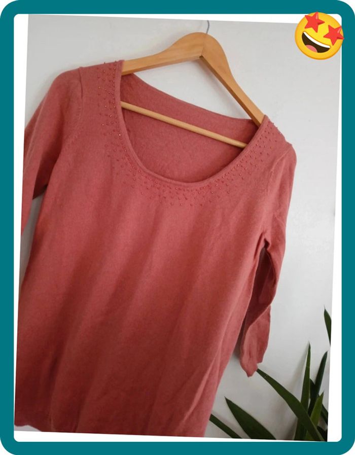 Pull manches 3/4 Taille M🌿💝 - photo numéro 4