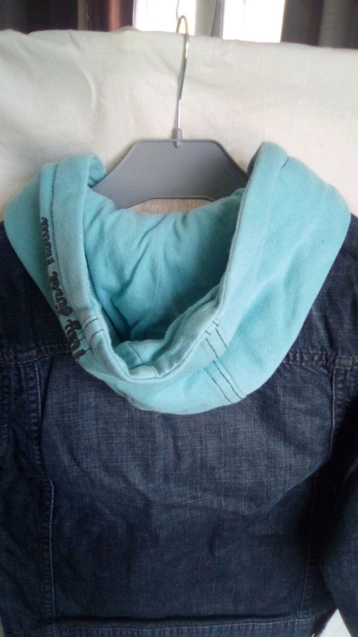 Veste en jean à capuche "NKY" - photo numéro 11