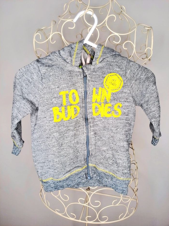 Gilet gris orchestra 6 mois